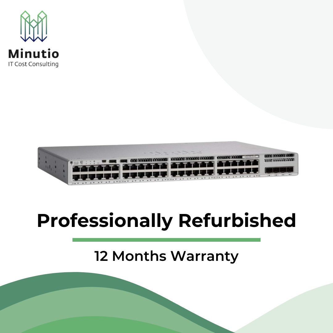 Cisco C9300L-48P-4G-A | Refurbished | Includes VAT