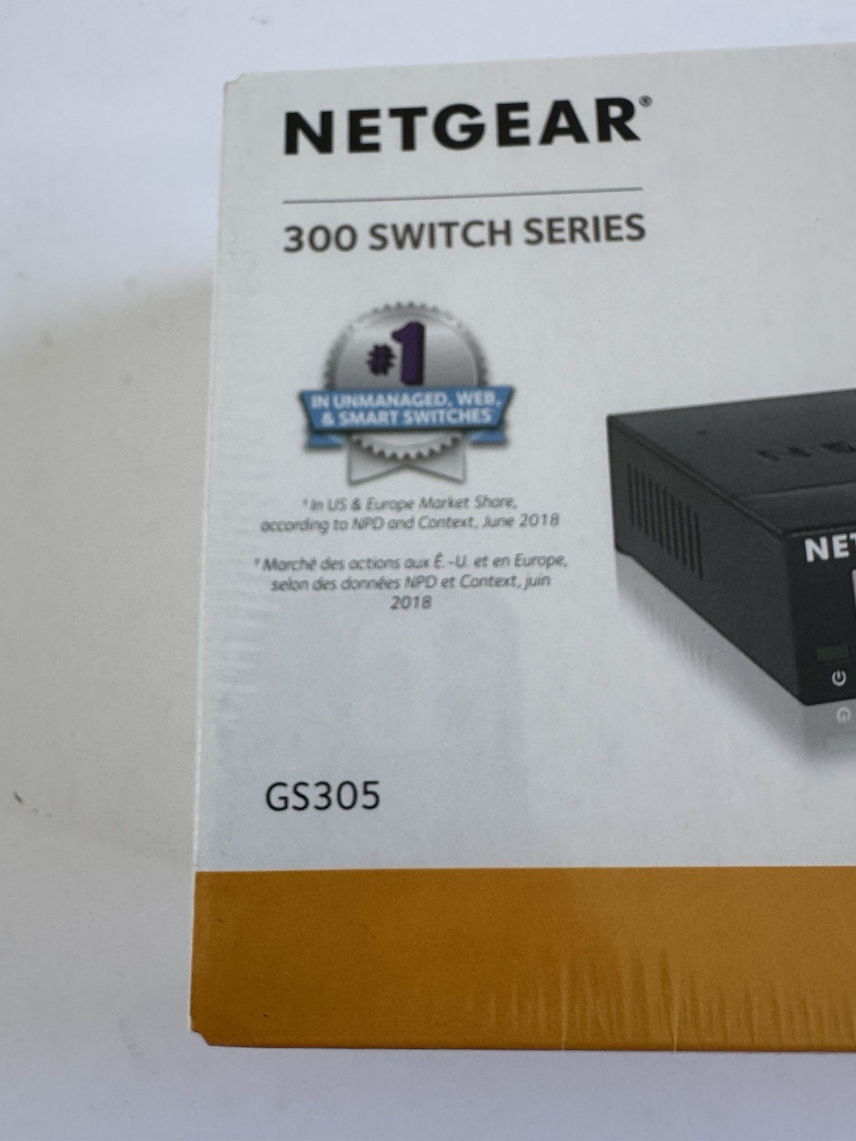 NETGEAR GS305 5-Port Gigabit Ethernet Unmanaged Switch Desktop Home Office