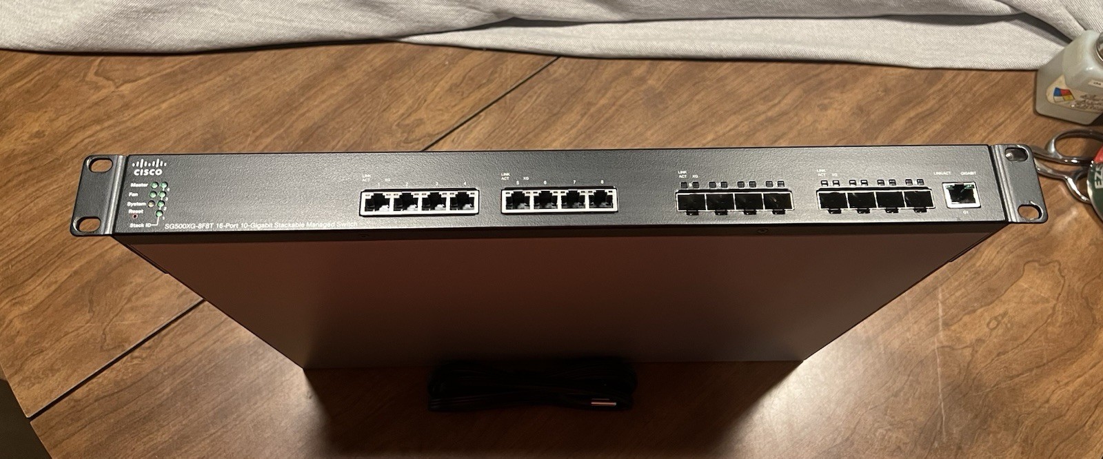 Cisco SG500XG-8F8T 16-Port 10Gb Rack Switch