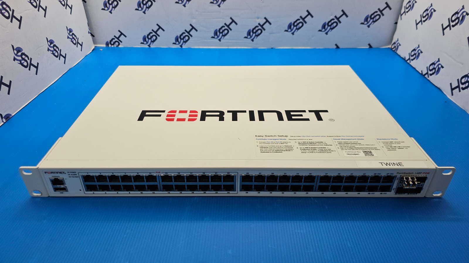 Fortinet FortiSwitch FS-148F-POE 48 Port Ethernet Switch