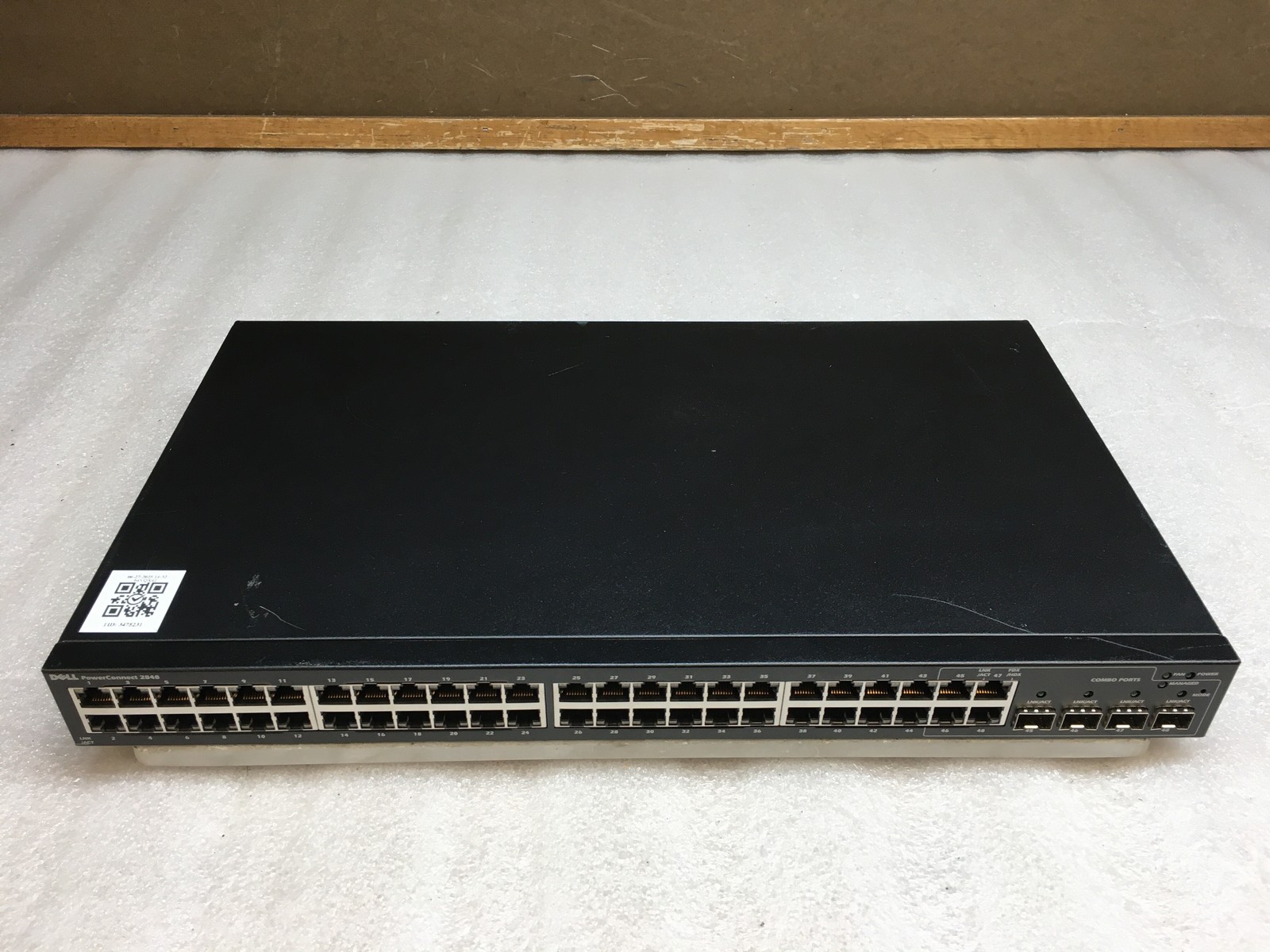 Dell PowerConnect 2848 48-Port Managed Ethernet Switch w/4x Link Ports