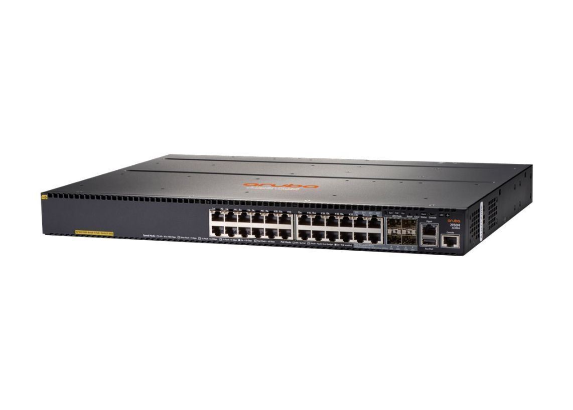 HPE Aruba 2930M (JL320A) 24G PoE+ 1-Slot Switch NEW