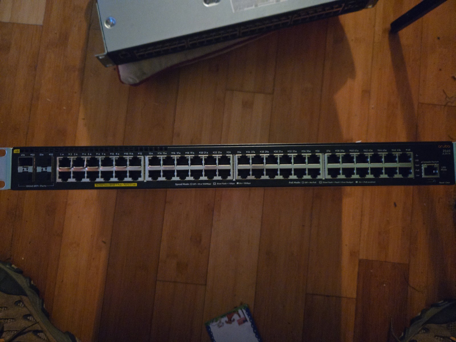 HP Aruba 2540 JL357A 48-Port Ethernet Switch Rack Mountable with Power Cord
