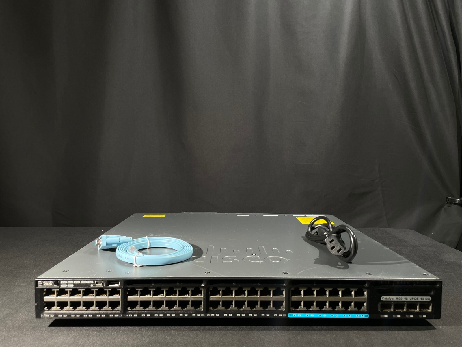 Cisco Catalyst WS-C3650-12X48UQ-S UPoE RJ-45 4x 10GB SFP+ Switch- Same Day Ship