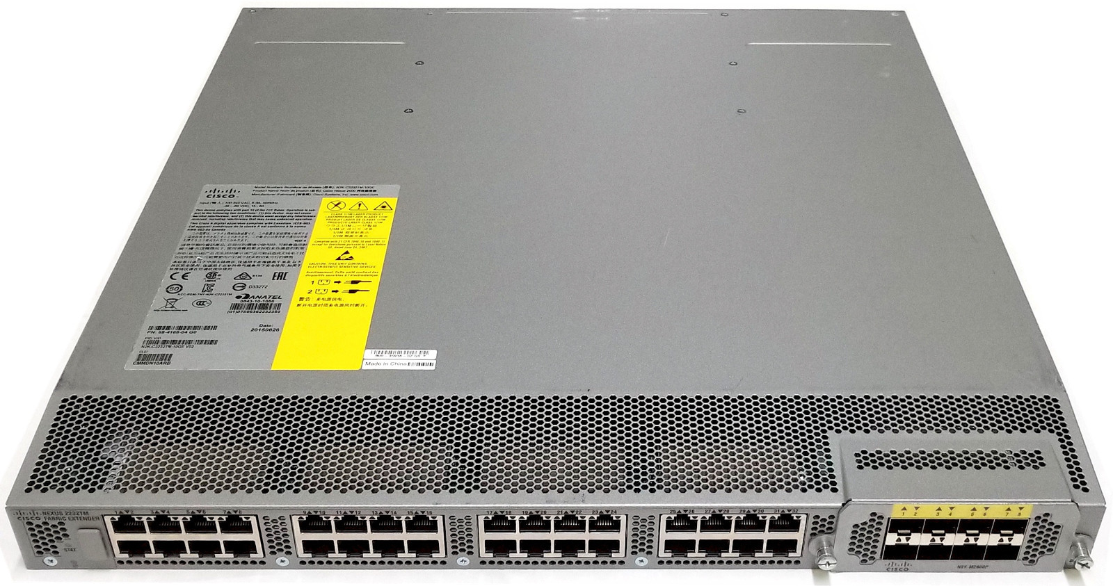 Cisco Nexus 2232TM Fabric Extender N2K-C2232TM-10GE