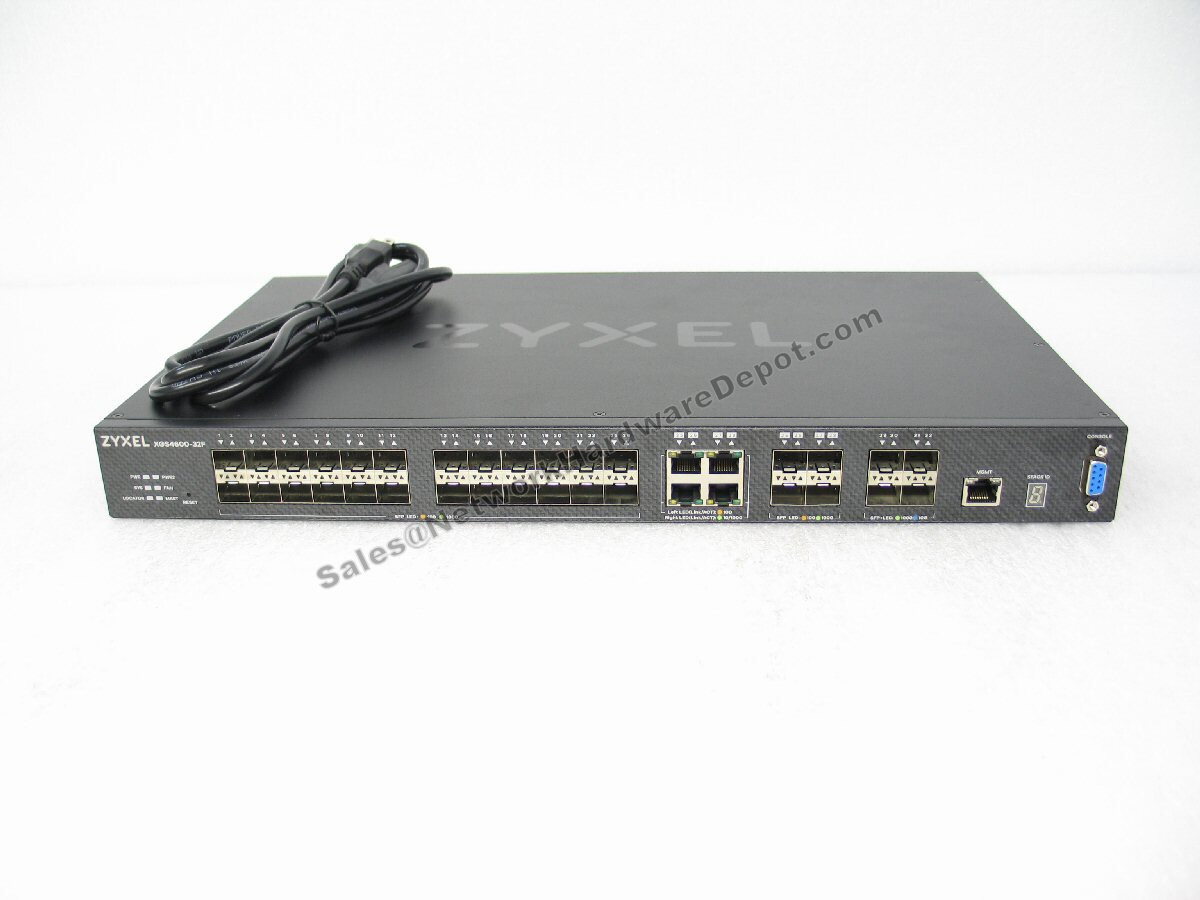 XyXEL XGS4600-32F 24-Port Gigabit SFP + 4x 10G SFP+ Switch *1 Year Warranty*
