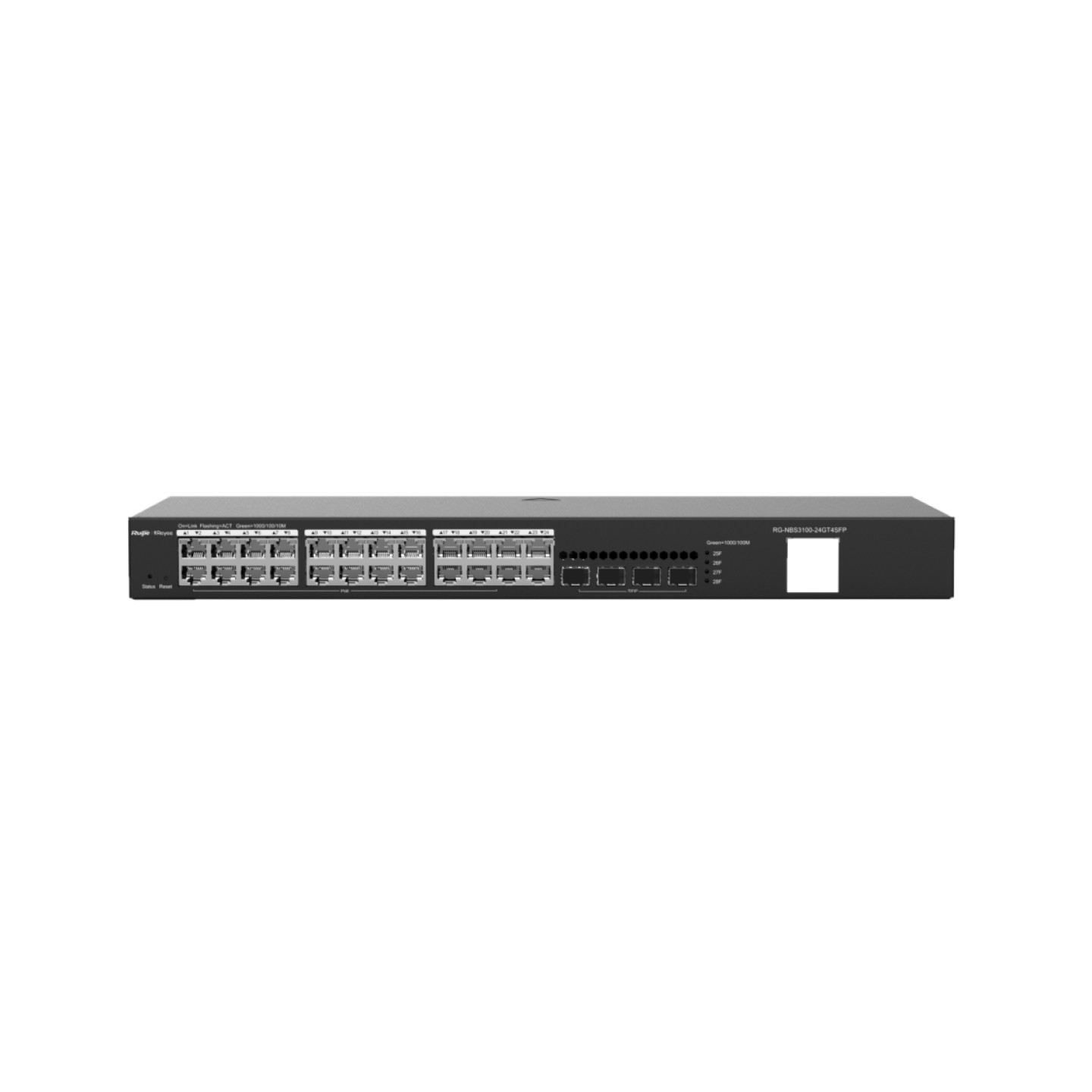 Reyee RG-NBS3100-24GT4SFP 28-Port Gigabit Layer 2 Cloud Managed Non-PoE Switch
