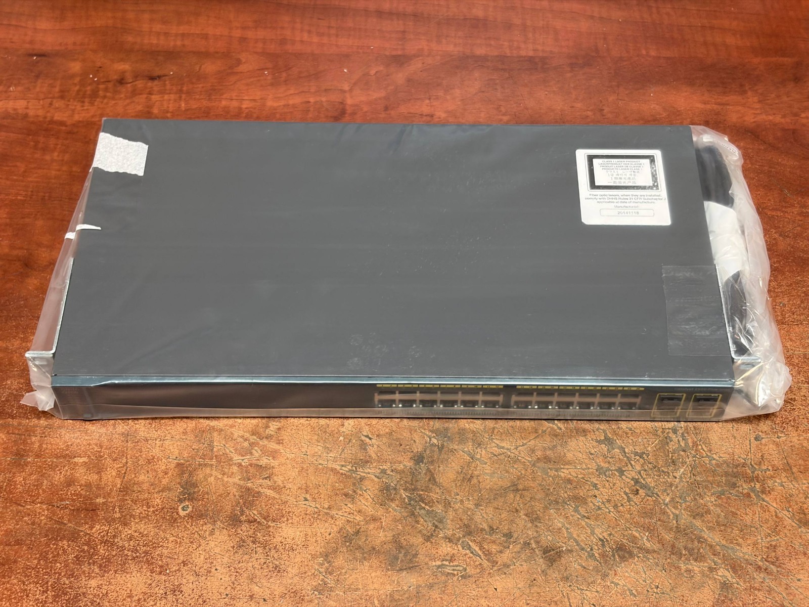 Cisco Catalyst 2960 + Series WS-C2960+24TC-L 24 Port Network Switch w/ Rack Ears