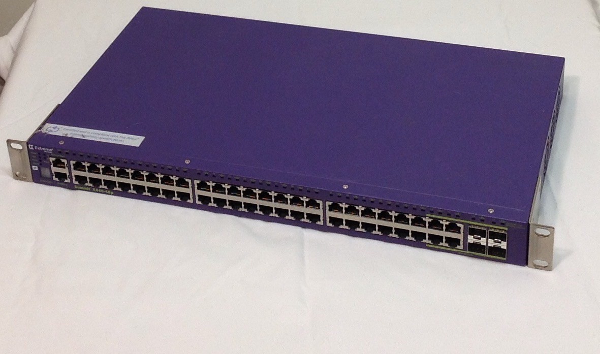 Extreme Network Summit X440-48p – 44 Ports – Manageable – 48 x POE+ – Stack Port