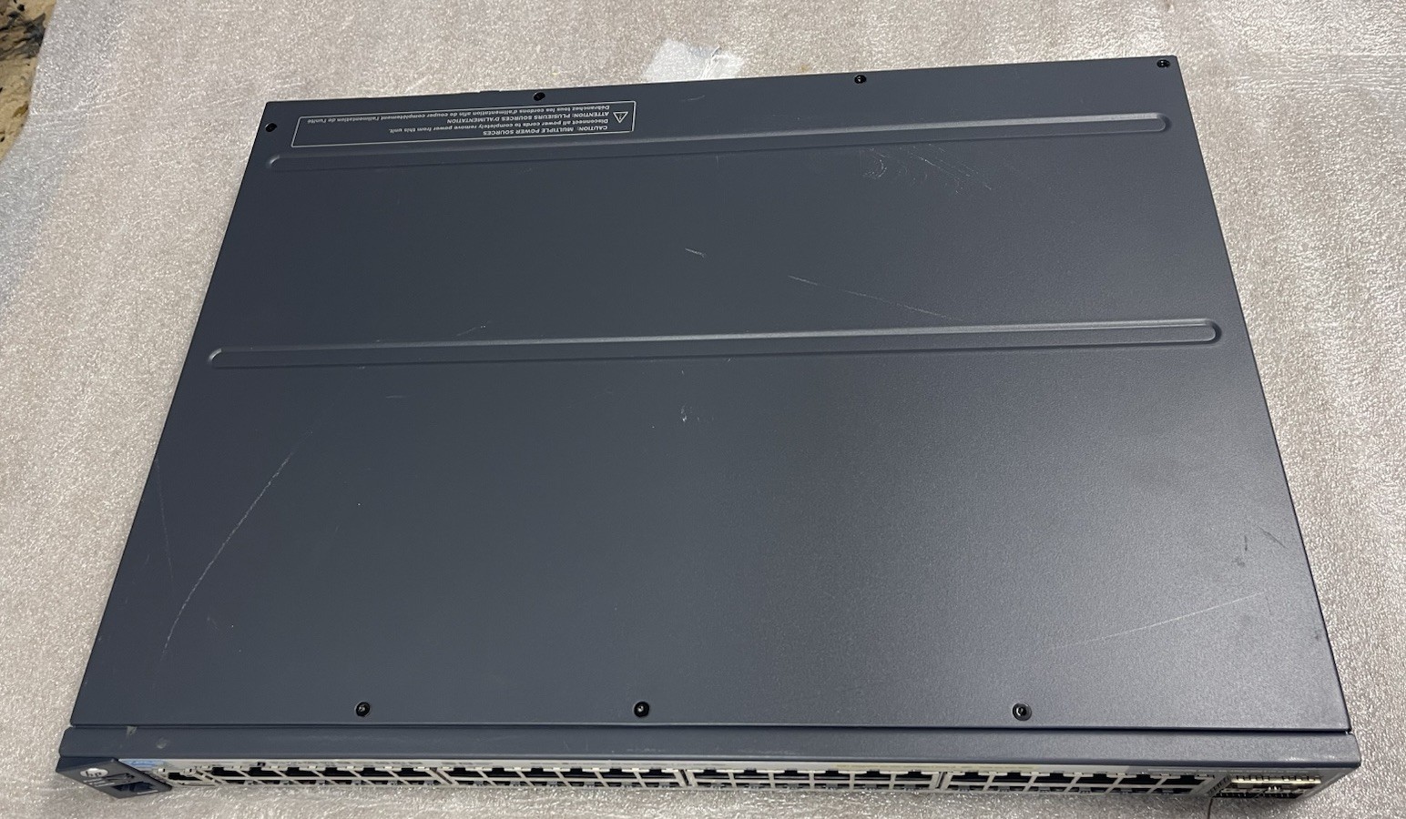 HP 2920-48G J9729A 48-Port PoE+ Gigabit Ethernet Switch No Power supply
