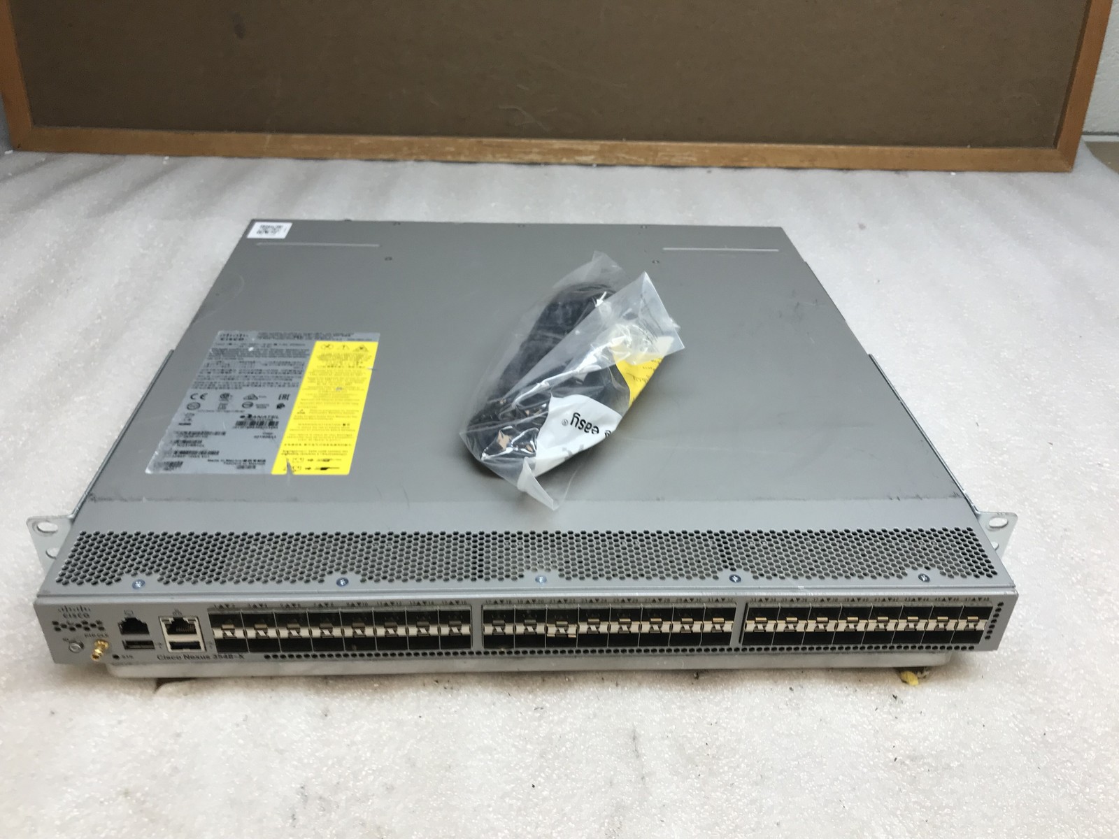Cisco N3K-C3548P-10GX Nexus 3548-X Switch 48 SFP NXOS 6.0.3 Diual PSU