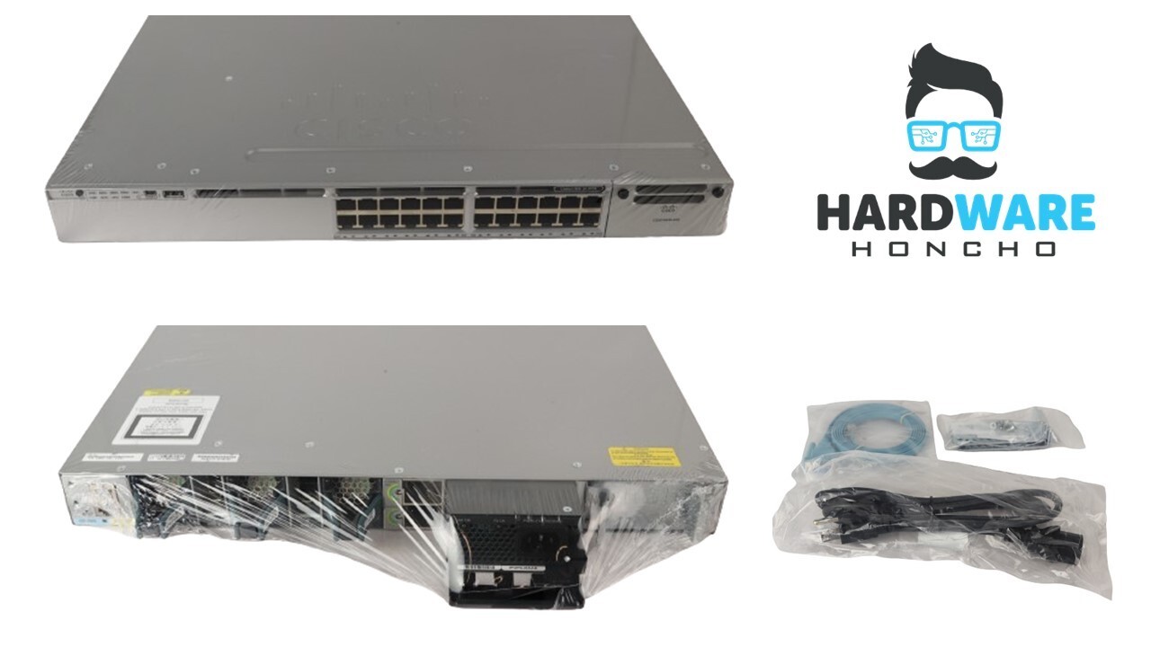 Cisco WS-C3850-24U-S 24-Port UPoE Gigabit Switch