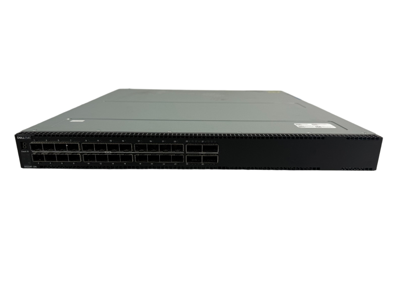 Dell EMC S5224F-ON 25GbE SFP28 100GbE QSFP28 2x 750W Back to front Air – ONIE