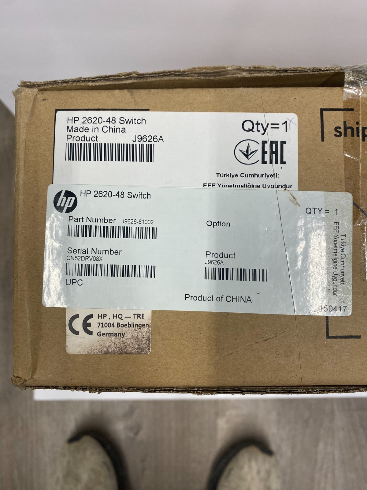 HP (J9626A#ABA) 48-Ports Rack-Mountable Ethernet Switch