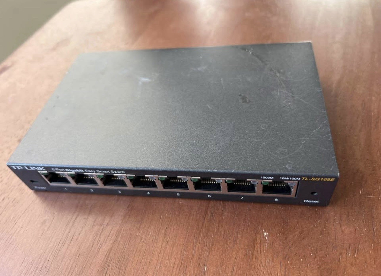 TP-Link 8-Port Gigabit Easy Smart Switch (Model TL-SG108E)