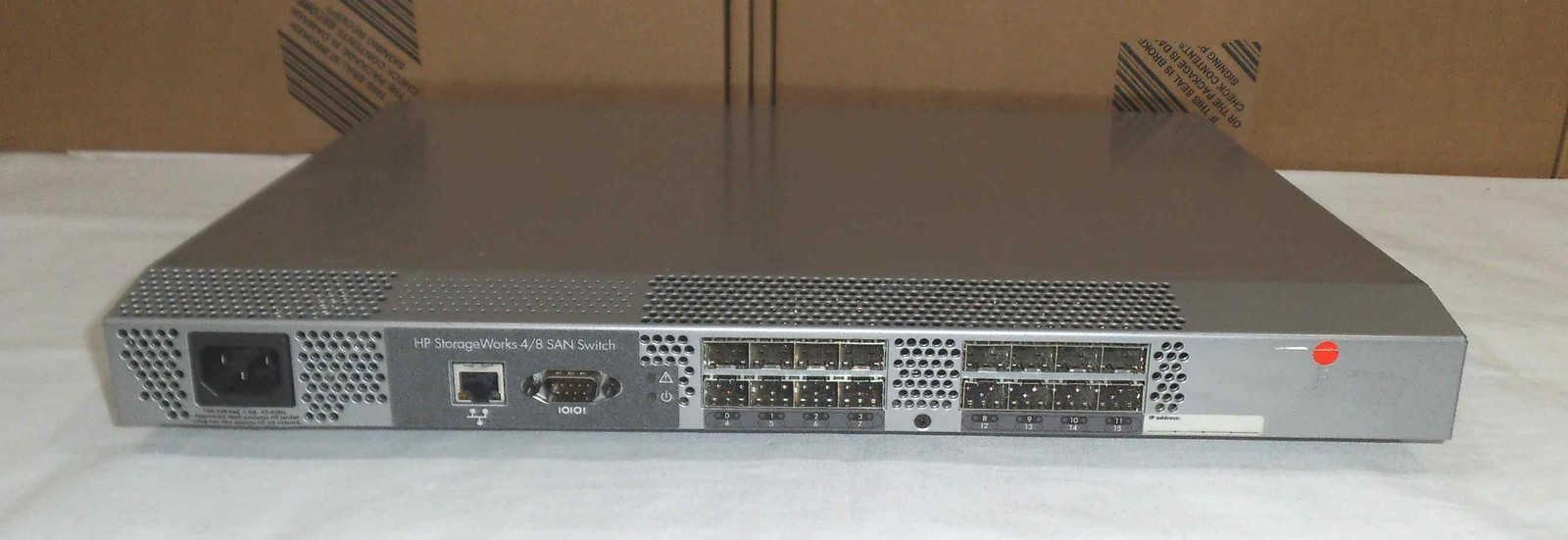 HP StorageWorks A7984A 8-Port Rack Mountable Switch Full-Duplex HTTP, SNMP