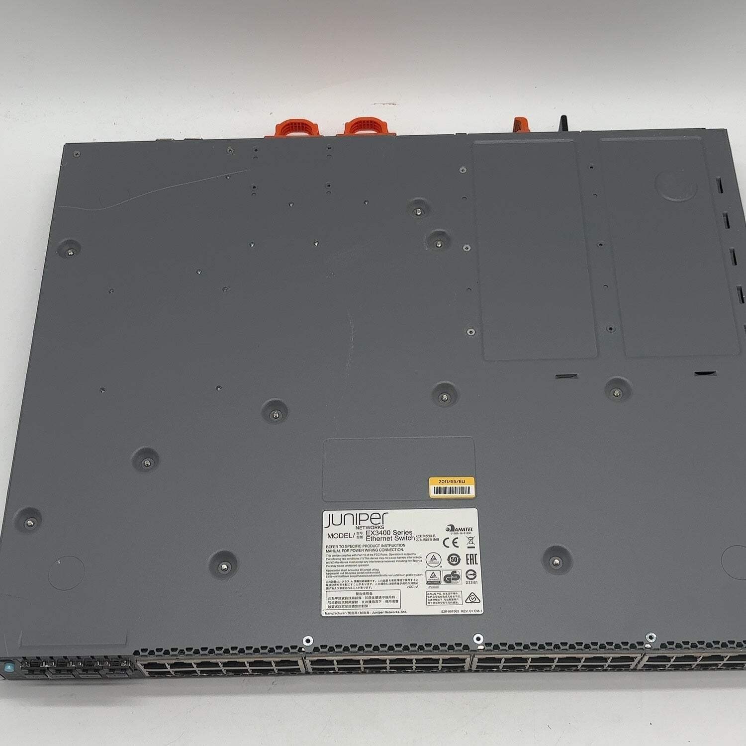 Juniper Networks Ethernet Switch 48-Port Gigabit Managed Switch EX3400 Claimed