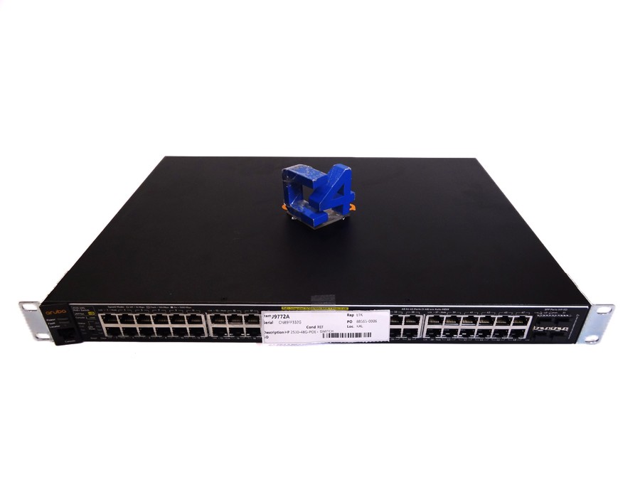 HP J9772A 2530-48G-POE+ SWITCH – J9772-61001