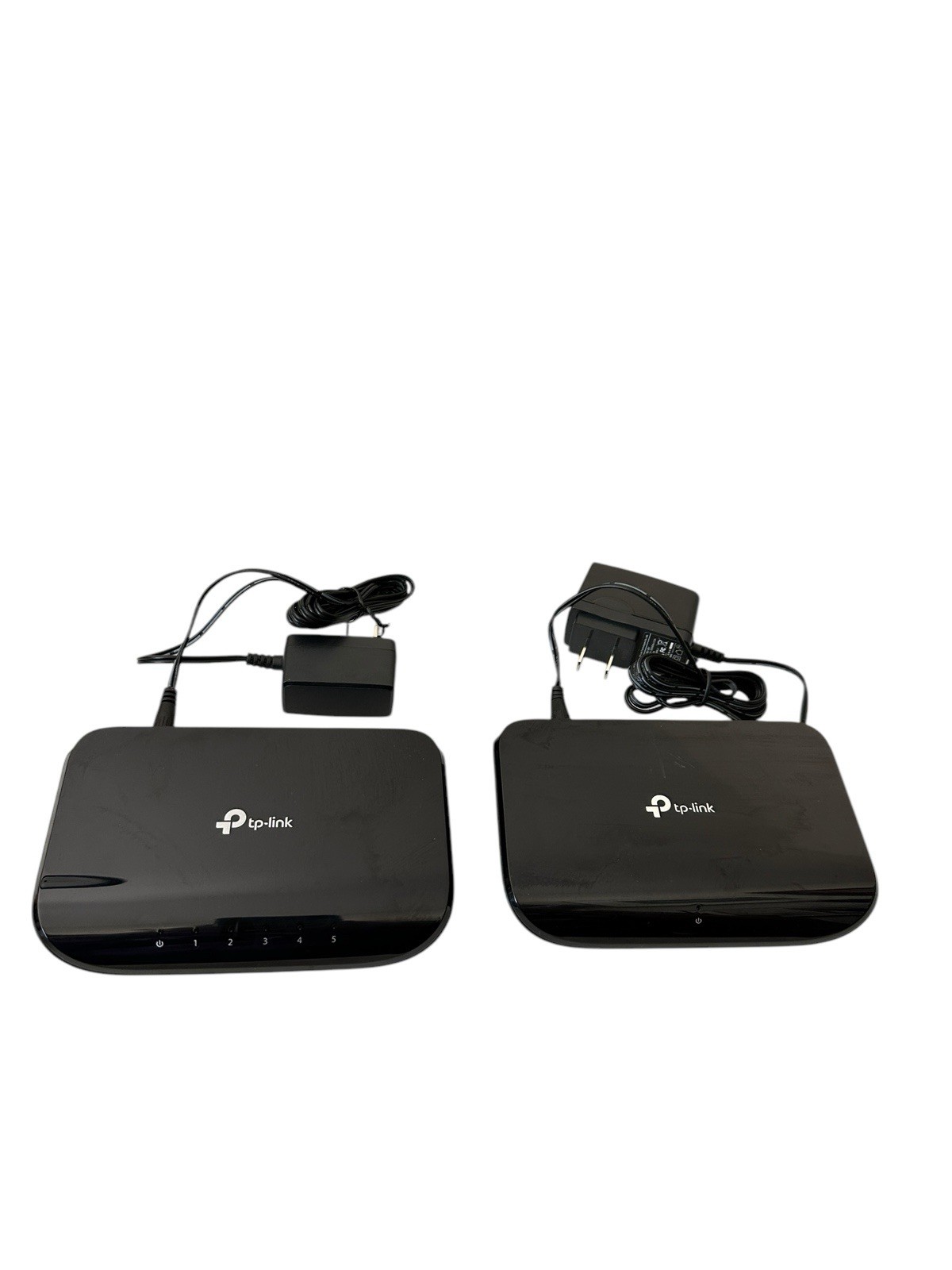 Lot Of 2 TP-Link TL-SG1005D 5-Port Gigabit Desktop Switches Working