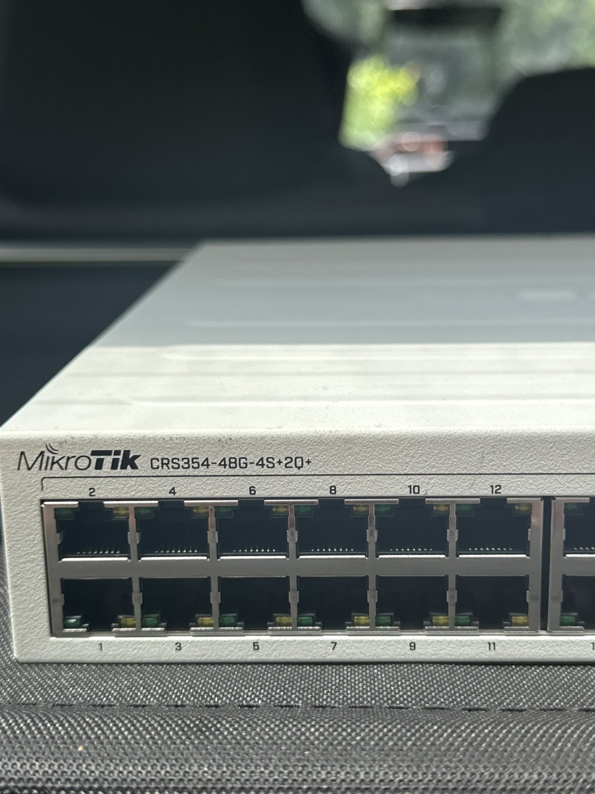 Mikrotik CRS354-48G-4S+2Q+RM 48 Port Switch RJ45 ports and 4 x 10G SFP+ ports