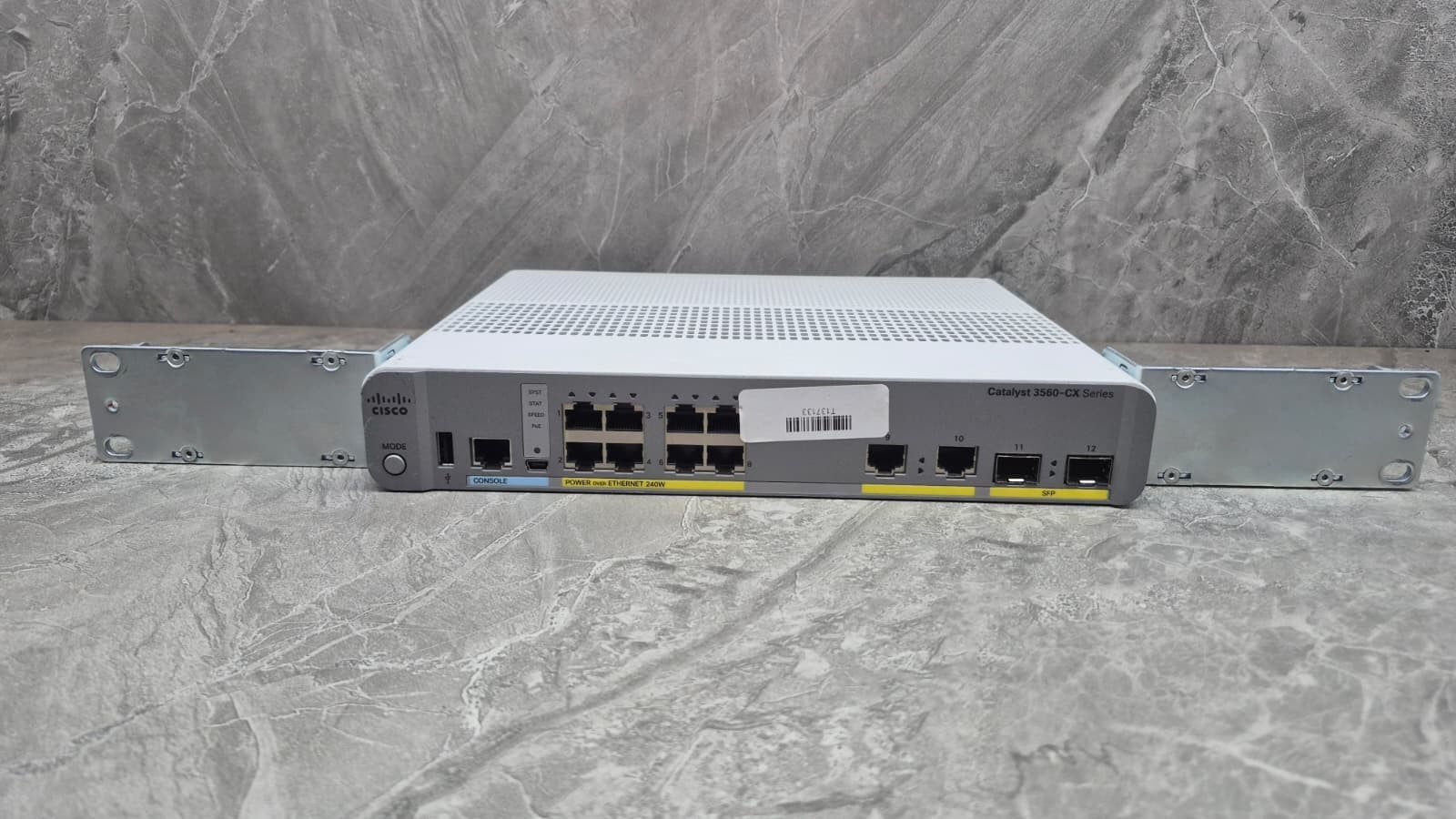 CISCO 8 Port Network IP Base Switch | WS-C3560CX-8PC-S V03