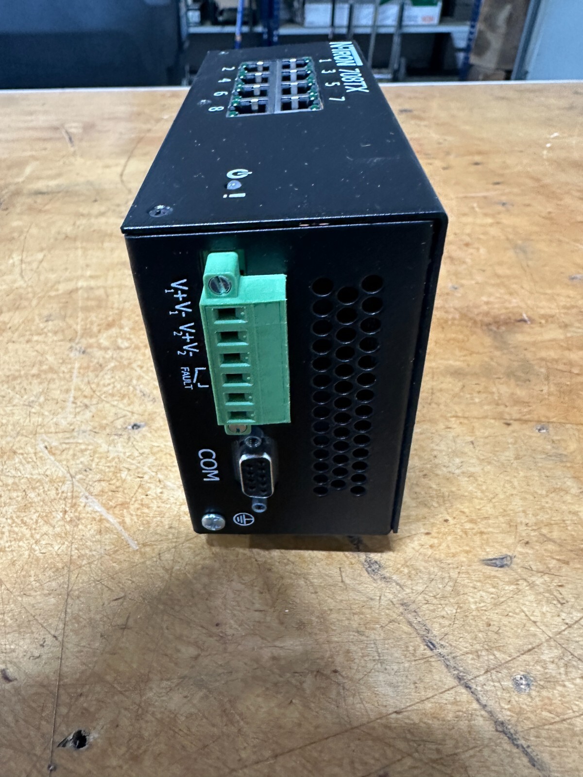 N-Tron 708TX 8-Port Industrial Ethernet Switch (Item157)