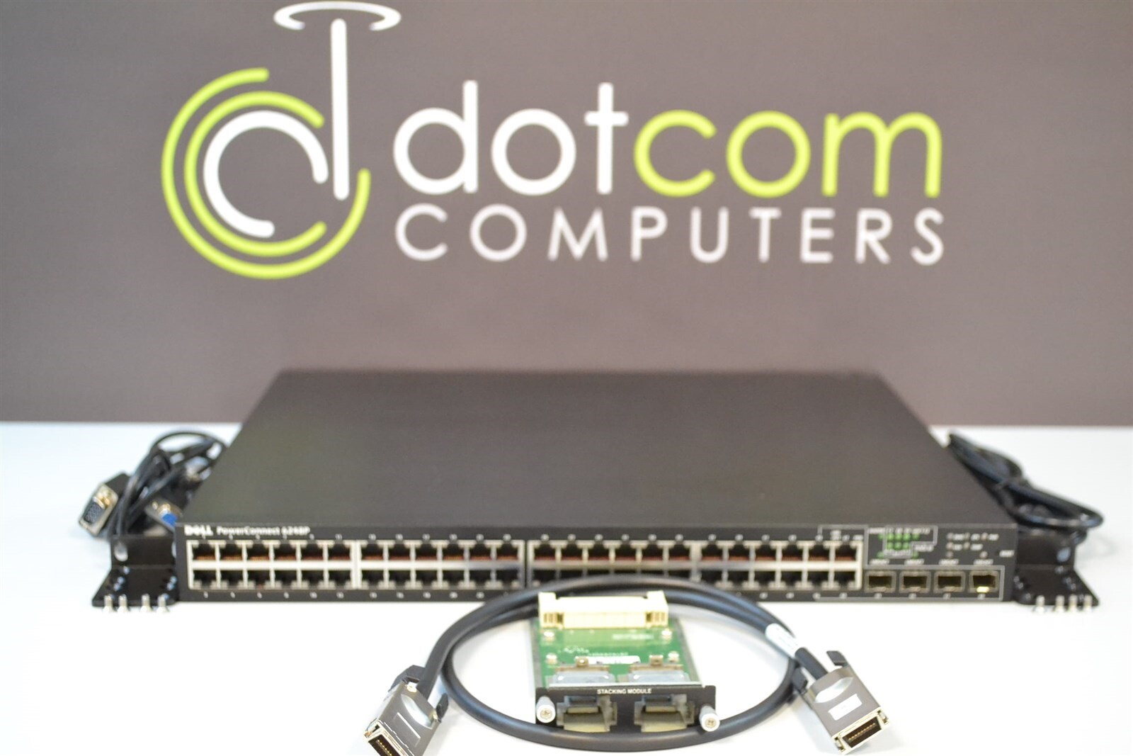 Dell PowerConnect 6248P Gigabit Switch 48 Ports GP931 YY741 10GbE Stacking