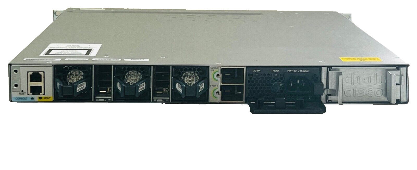 Cisco Catalyst 3850 Series WS-C3850-12X48U PoE+ Gigabit Ethernet Network Switch