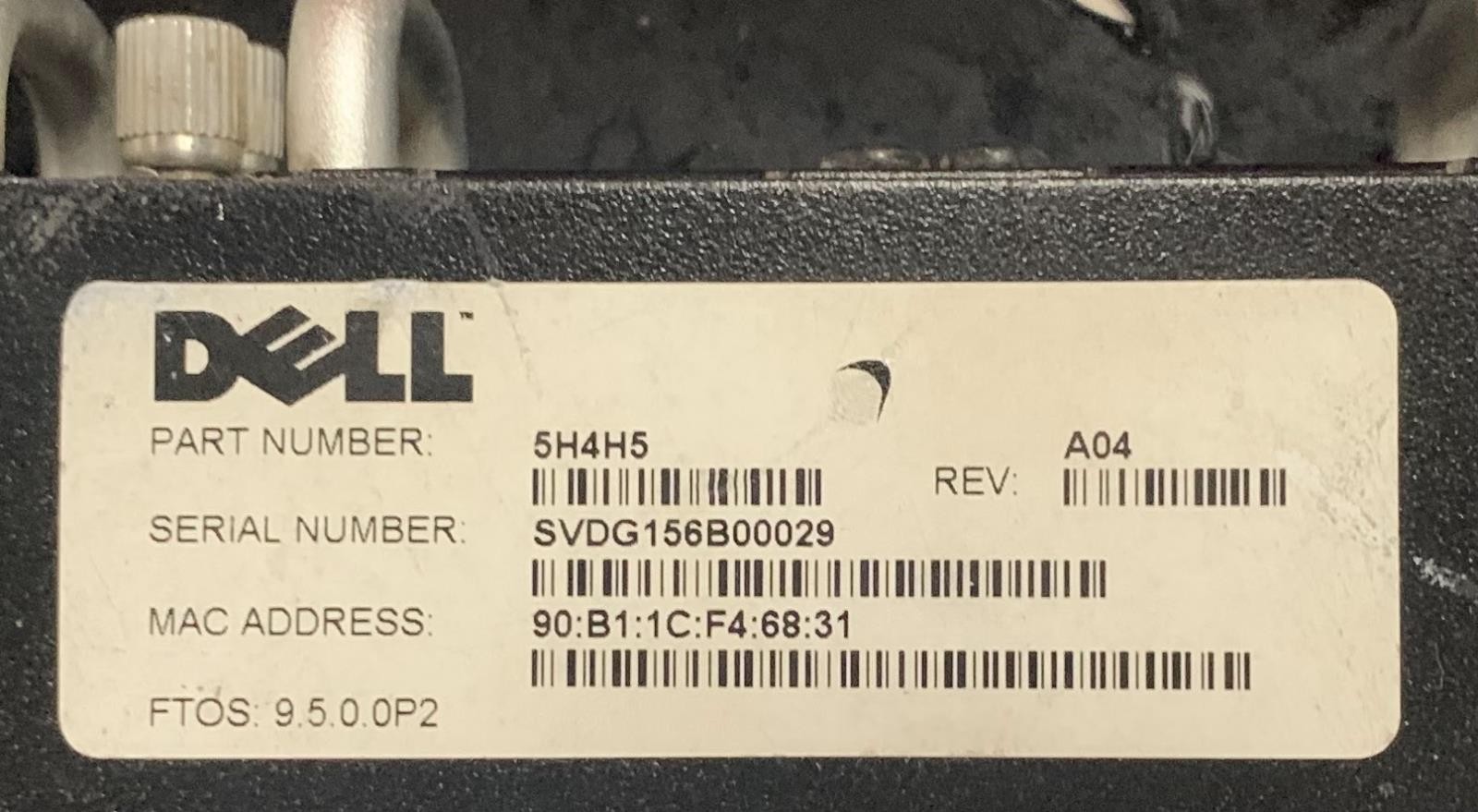 Lot 2 Dell Networking S4820T Force10 48-Port 10GbE 4Port QSFP Switch READ DESCRI