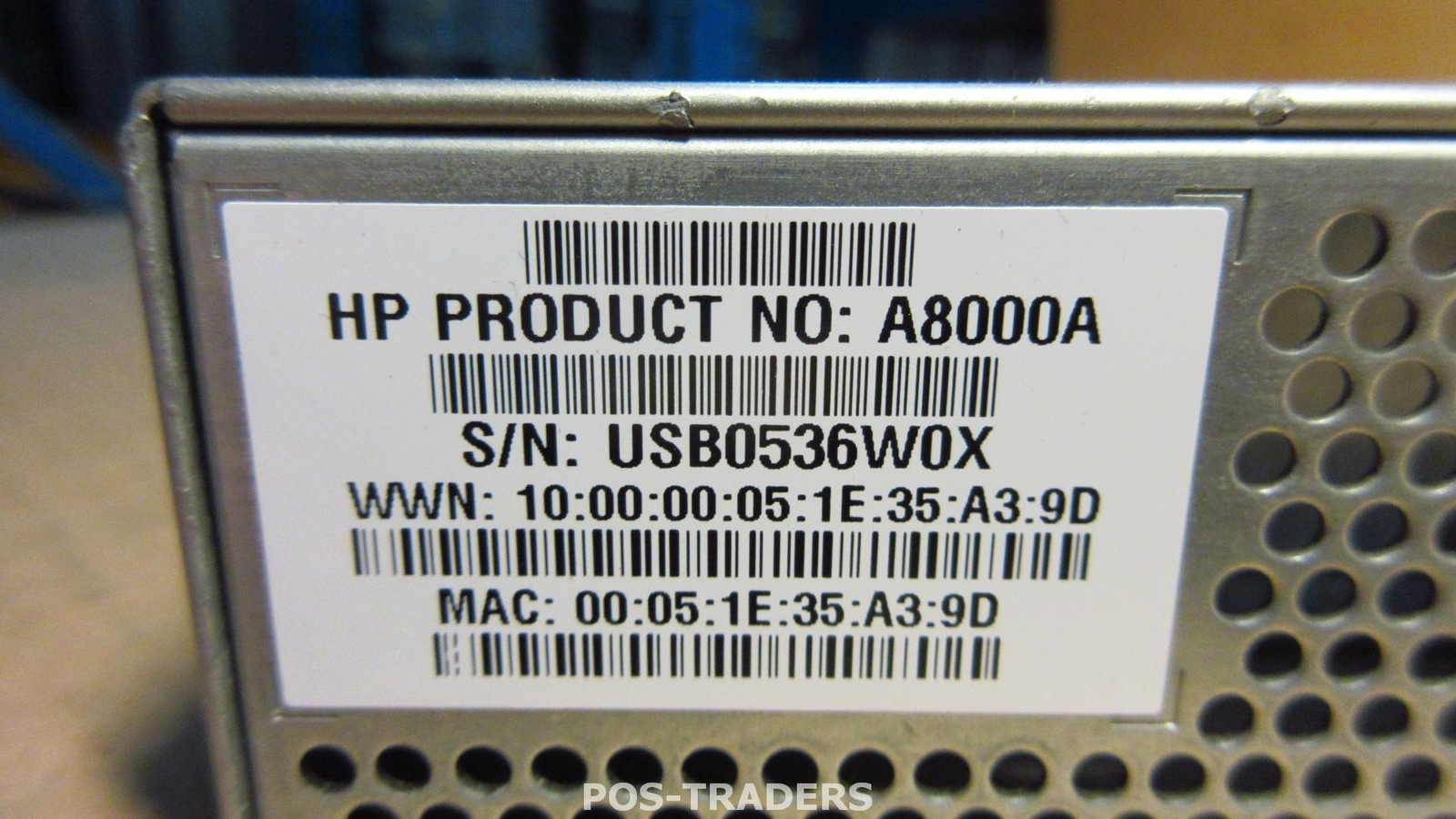 HP A8000A StorageWorks 4/8 Base SAN Switch 4Gb Fibre Ch Full Duplex INCL 8X SFPS