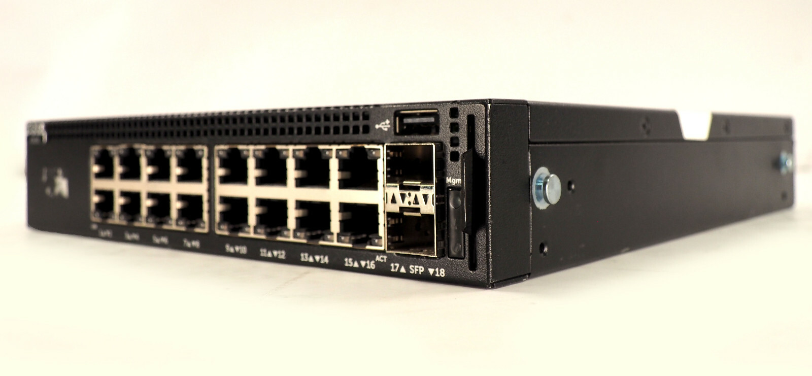 Dell X1018 16 Port Gig 2 X SFP Managed Switch E10W DP/N: G5JTH