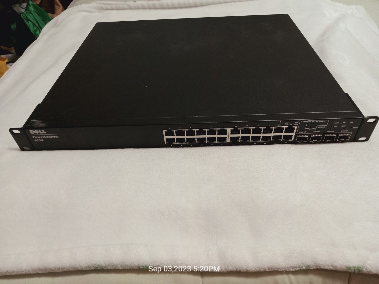 Dell PowerConnect 6224 24-Port Gigabit Managed Switch