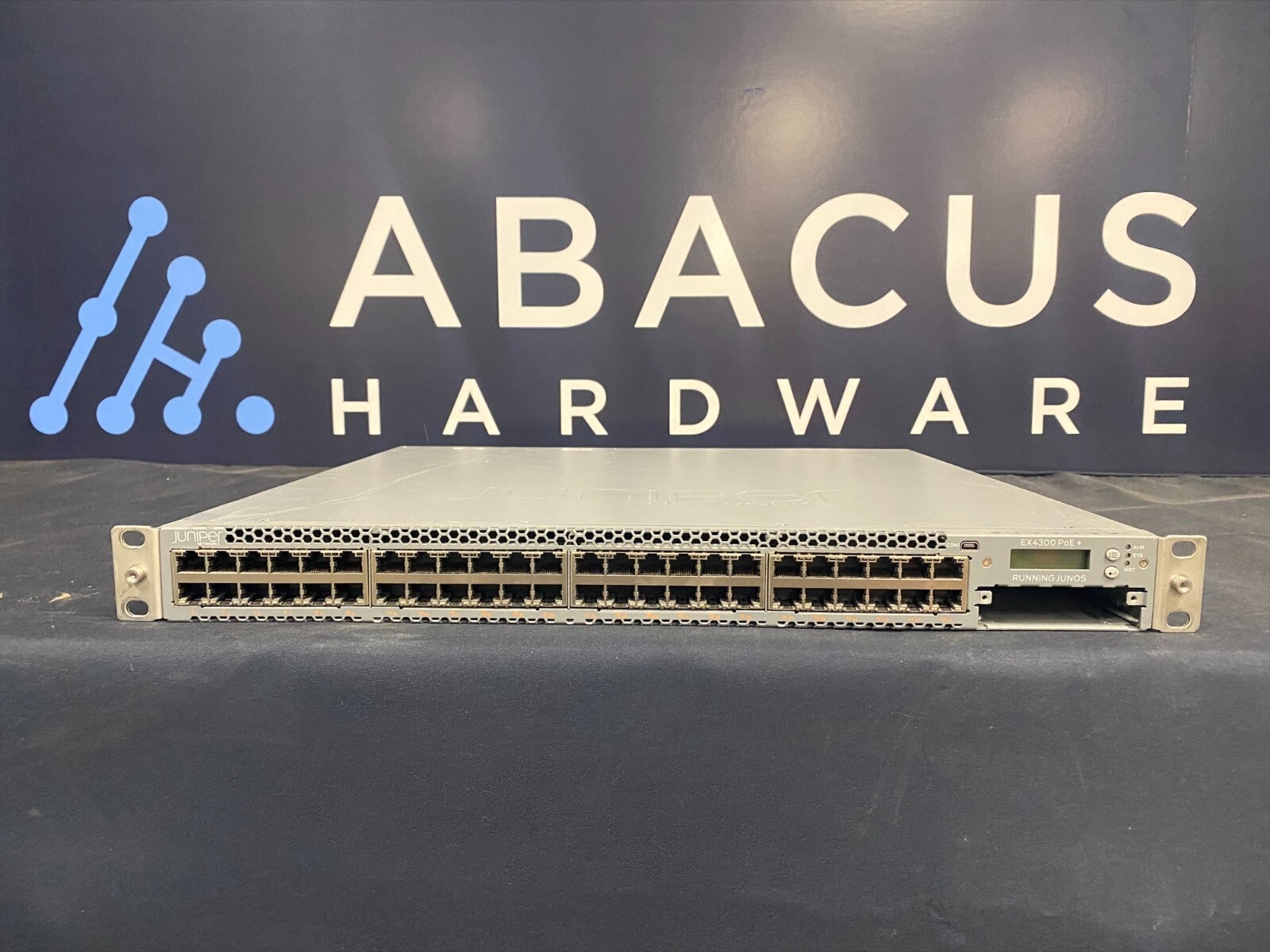 Juniper EX4300-48P Networks EX4300, 48-Port 10/100/1000BaseT PoE-plus SINGLE AC