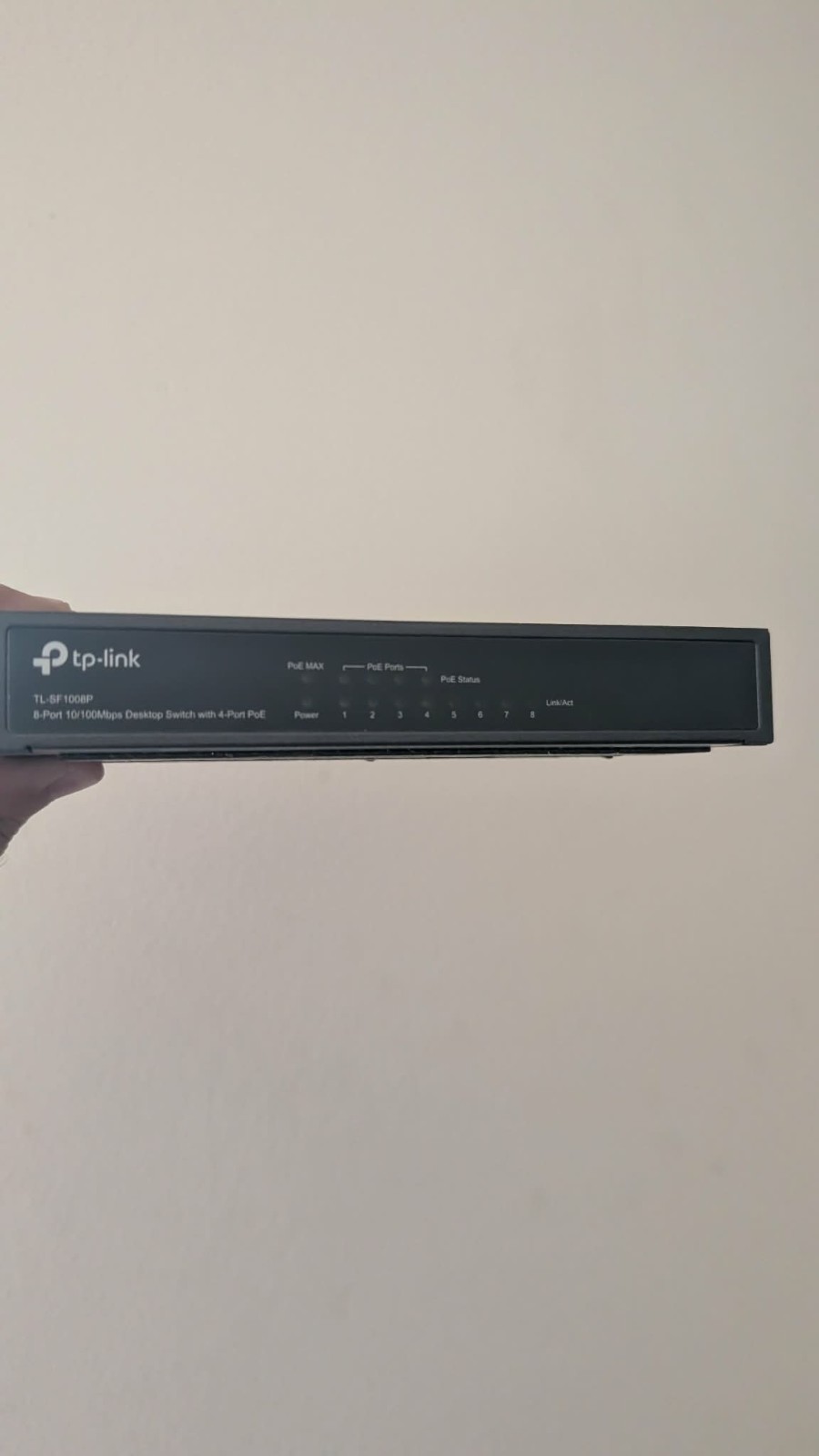 TP-LINK Technologies TP-Link (TL-SF1008P) 8-Ports External Switch