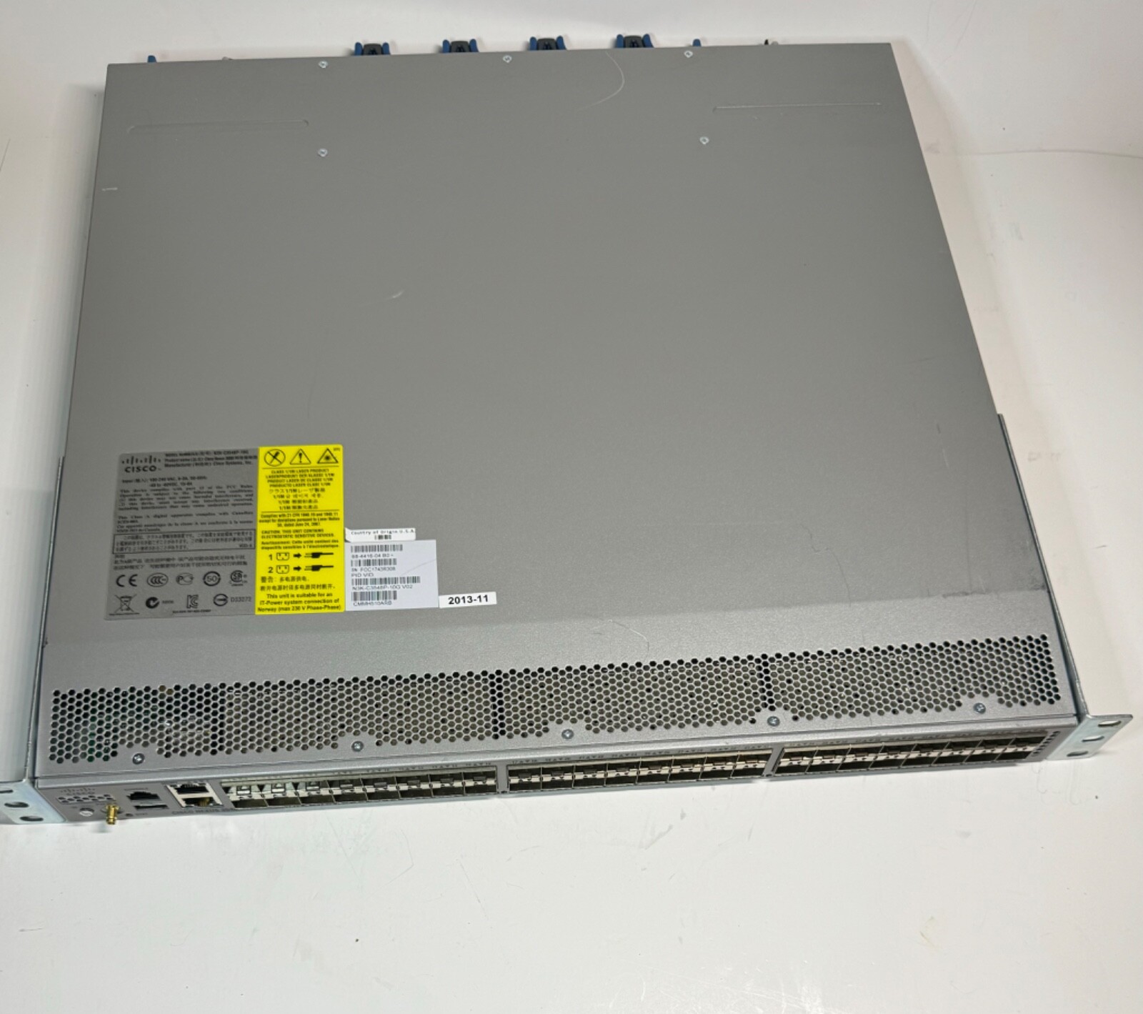 Cisco Nexus 3548P-10G N3K-C3548P-10G V02 48-Port SFP+ Switch w/ Dual Power